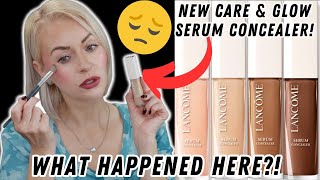 NEW LANCOME CARE + GLOW SERUM CONCEALER REVIEW + WEAR TEST | Steff's Beauty Stash