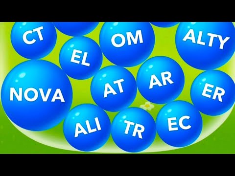 LET'S PLAY WORD BUBBLE || RELAXING ||  SATISFYING GAME #trending #satisfying