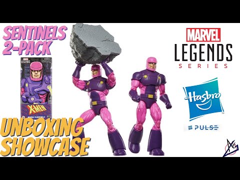 Marvel Legends Sentinels 2-Pack HasbroPulse Exclusive - Unboxing Showcase Review