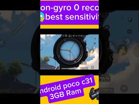 bgmi best sensitivity setting non gyro best zero recoil sensitivity#bgmi#pubg #battleground#shorts