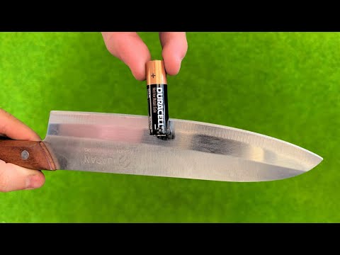 Knife Like Razor Sharp! Sharpen Your Knife in 3 Minute With This Great Tool