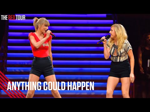 Taylor Swift & Ellie Goulding - Anything Could Happen (Live on the Red Tour)