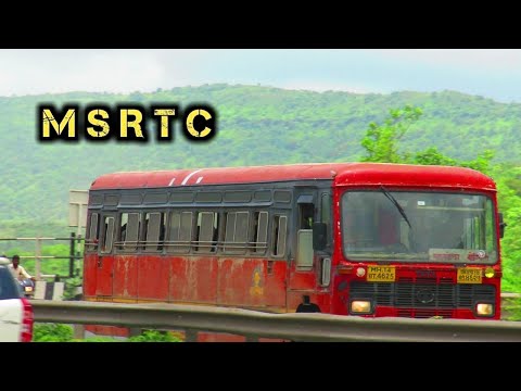 MSRTC:SUPER FAST DRIVING MAHABLESHWAR~BORIVALI & NEETA BENZ