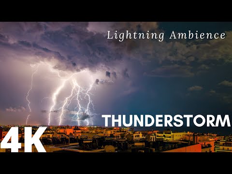 🔴 Heavy Thunderstorm Sounds | Thunder & Lightning Ambiance (Nature Quest)