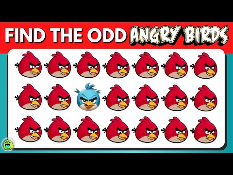 Find the ODD One Out - Angry Birds Edition 😡💣 Quiz Monster