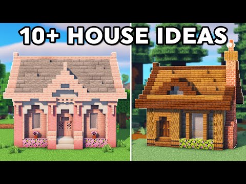 10+ Easy House Ideas for Survival Minecraft