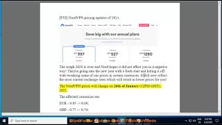 NordVPN pricing updates of 2021