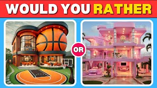 Would You Rather - Build Your Crazy House 🏠🎢✨🛋️