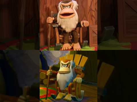 They Made a REAL Cranky Kong for Donkey Kong Country land!