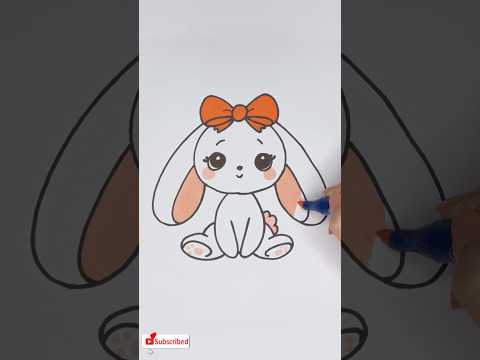 How to Draw a Cute Rabbit! 🐰🎨🖌️