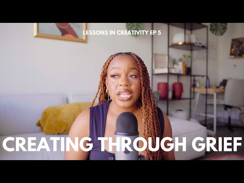 how to get comfortable with being seen trying, navigating feeling stuck & creating through grief