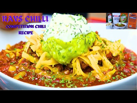 RAY'S CHILLI SEASONING MIX RECIPE  | HOW TO MAKE RAY'S COMPETITION CHILLI VIDEO RECIPE