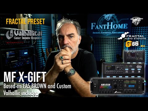 FRACTAL AUDIO Preset MF X-GIFT | FREE preset with new Valhallir.at Impulse response