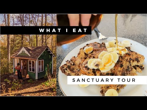 WHAT I EAT VEGAN | COTTAGE TOUR | WORKING ON A FARM?!