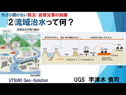 今さら聞けない防災･自然災害の知識　②流域治水って何？