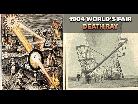 Ancient DEWs & World Fair Death Ray 1904 : PYRHELIOPHOR /GREAT FIRES /Vitrification