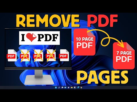 How to Remove Pages from PDF - FREE!