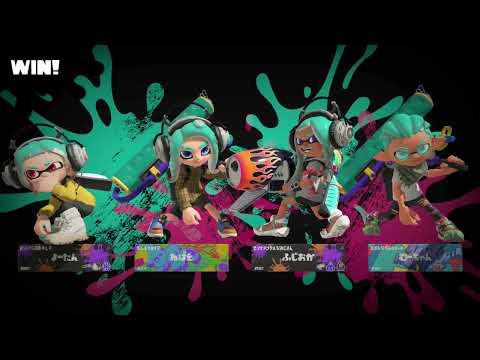 スプラトゥーン3　ナワバリバトル　2番手の男