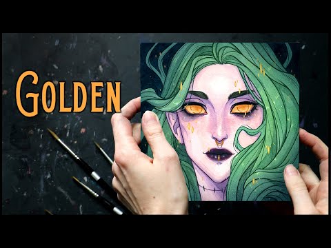 GOLDEN • Watercolor Paint + Chat with Me