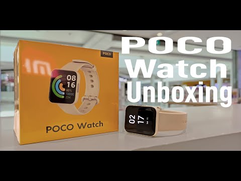 Poco Watch Unboxing Overview vs Redmi Watch 2 lite.