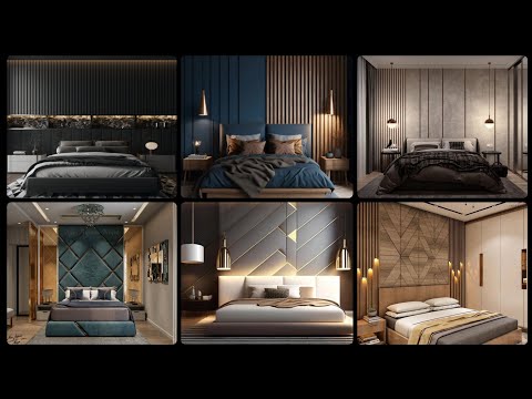 Bedroom Wall Panel Design Ideas l Stylish Bedroom Wall Decor Paneling Tips