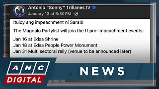 Various groups to gather at EDSA people power monument for 'pro-impeachment rally' vs. VP Duterte