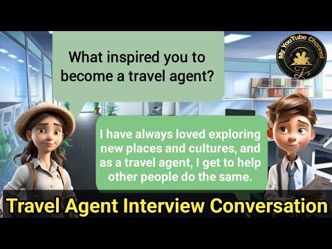 Travel Agent Interview Conversation - English interview Conversation