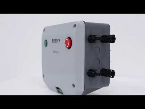 Firefighter Safety Switch for Solar Buildings BFS-S Series from BENY Electric