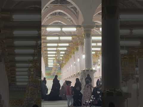 Gumbad e khizra at Masjid e Nabawi 😍