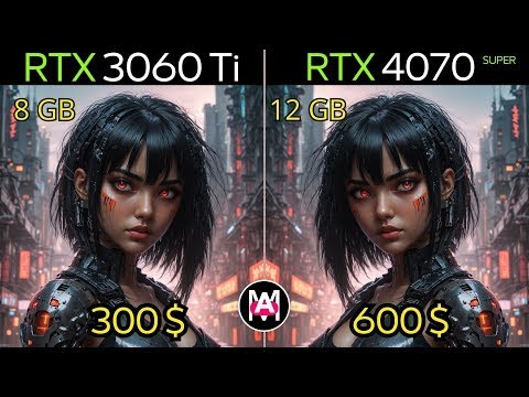 RTX 3060 Ti VS RTX 4070 SUPER : 1440P GAMING TEST