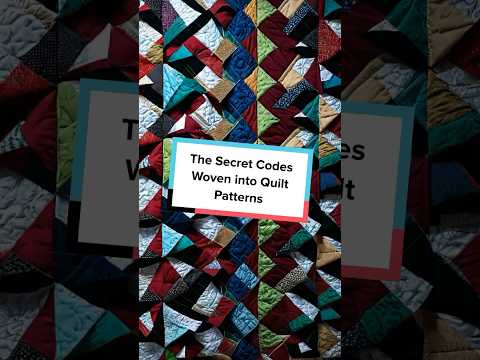 Quilt Codes: Secrets of the Underground Railroad #shorts #historyfacts