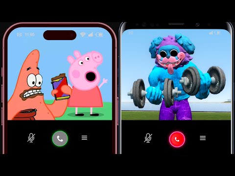 Peppa Pig and Patrick Call the Bodybuilder PJ Pug A Pillar