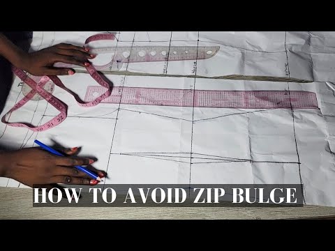 The Easiest Way To Avoid Zip Bulge| Zip tightening method| Beginner Friendly