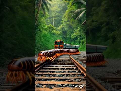 Nature Exploration | Travel Discovered | Abandoned Train | horror music #shorts #trending #wow