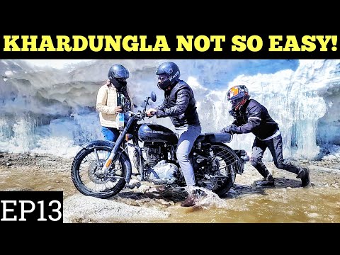 Finally Reached Mighty KHARDUNGLA Pass | Best Of LEH LADAKH Ride