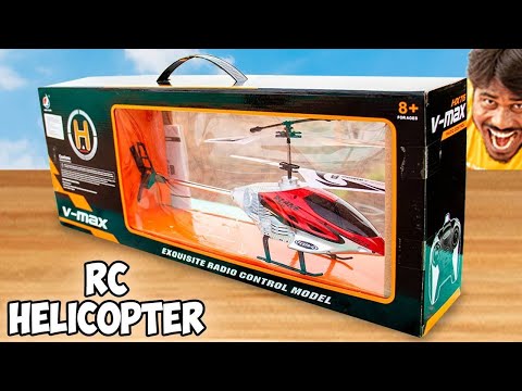 Biggest RC Helicopter Unboxing and Testing