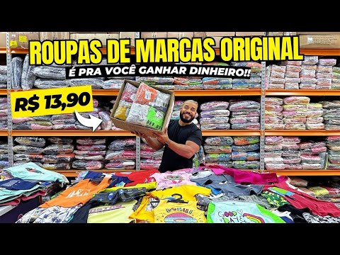 BRÁS | ROUPAS DE MARCA INFANTIL CONJUTOS POR R$13,90 BARATO MODA INFANTIL NO BRÁS ATACADO JUVENIL