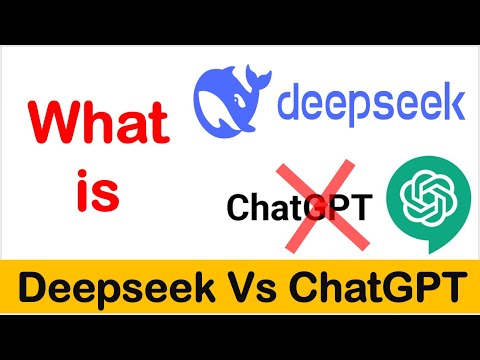 What is DeepSeek, Difference between deepseek & ChatGPT, Deepseek vs ChatGPT #deepseek #chatgpt