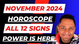 Most Impactful November 2024 Horoscope - All 12 Ascendants #novemberhoroscope #november