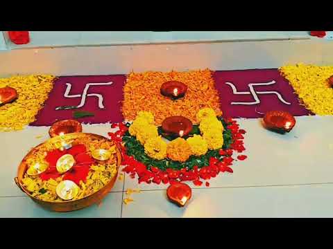 Karthika Pournami Celebrations 2024.#home #festival rangoli#vlog