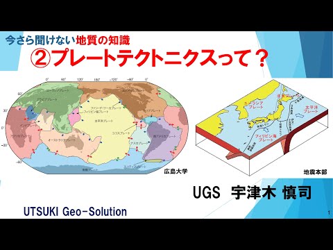 今さら聞けない地質の知識② プレートテクトニクスって？