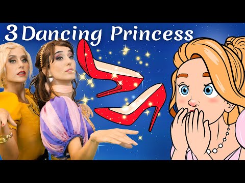 3 Dancing Princess + Red Shoes | پریوں کی کہانیاں | سوتے وقت کی کہانیاں | Urdu Fairy Tales