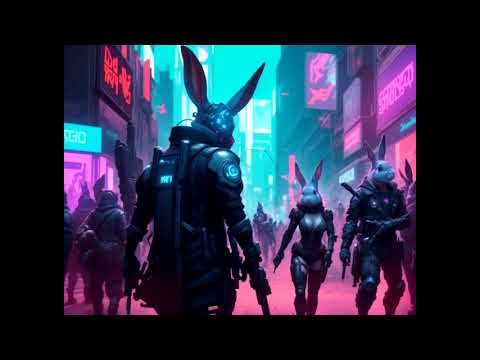 CyberPunk Music Cyber Beats Lofy Vibes Lofi Bunny