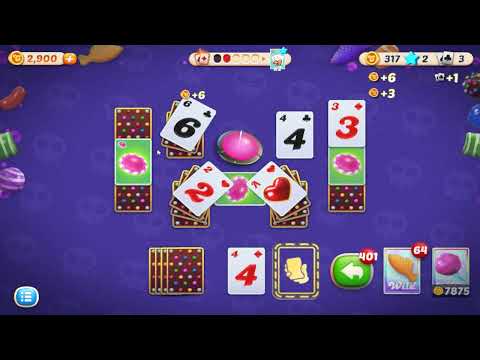 Candy Crush Solitaire Level 574 - NO BOOSTERS GAMEPLAY 🍬🃏 | SKILLGAMING ✔️