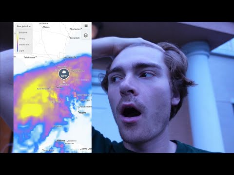 LIVE REACTION to Hurricane Milton hitting Disney World!