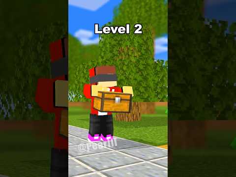 Level 1 To 1,000 Package Delivery - Minecraft Animation #shorts #maizen #minecraft