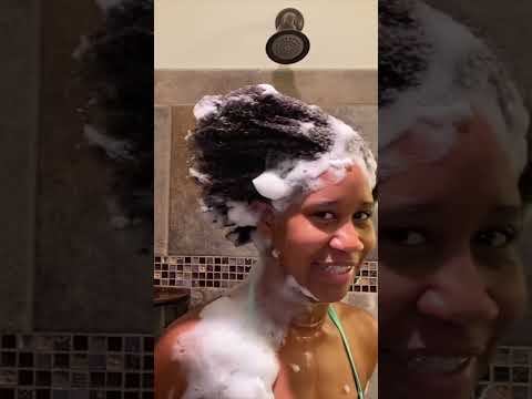 Natural Hair Detox/ Week 28 of No Raw Oils and Butters Part 1 #shorts #gifted