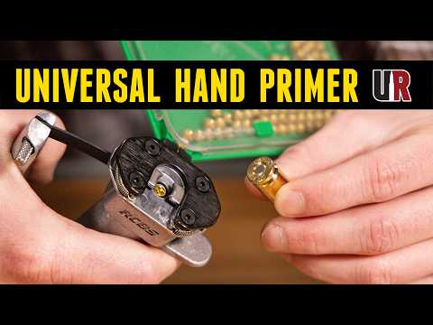 RCBS Universal Hand Priming Tool (No Shell Holders Needed!)