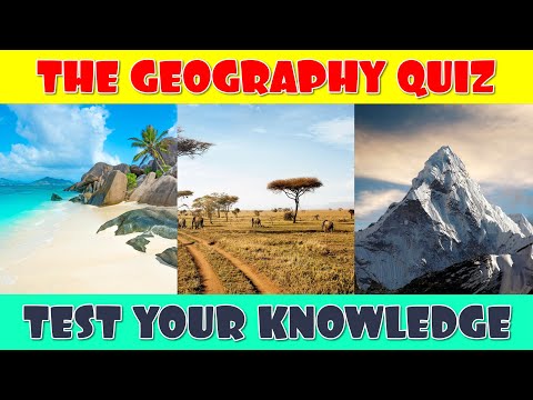 Geography General Knowledge Trivia Quiz