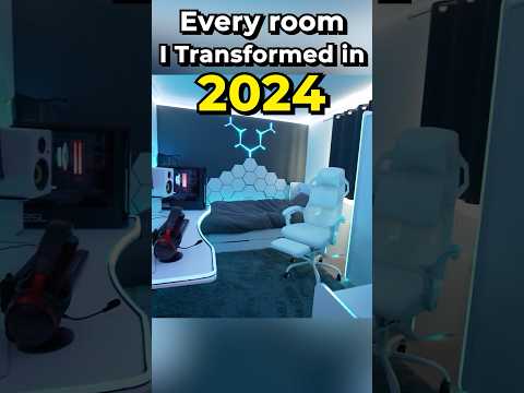 Every Room I Built In 2024… #shorts